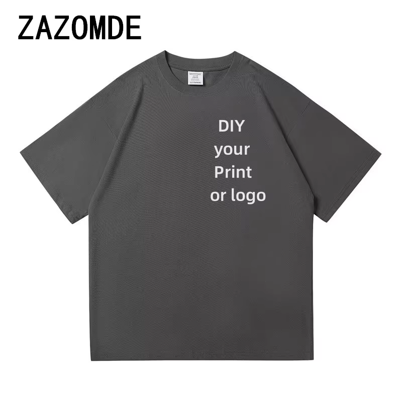 T-shirt personnalisé 100% coton pour hommes et femmes