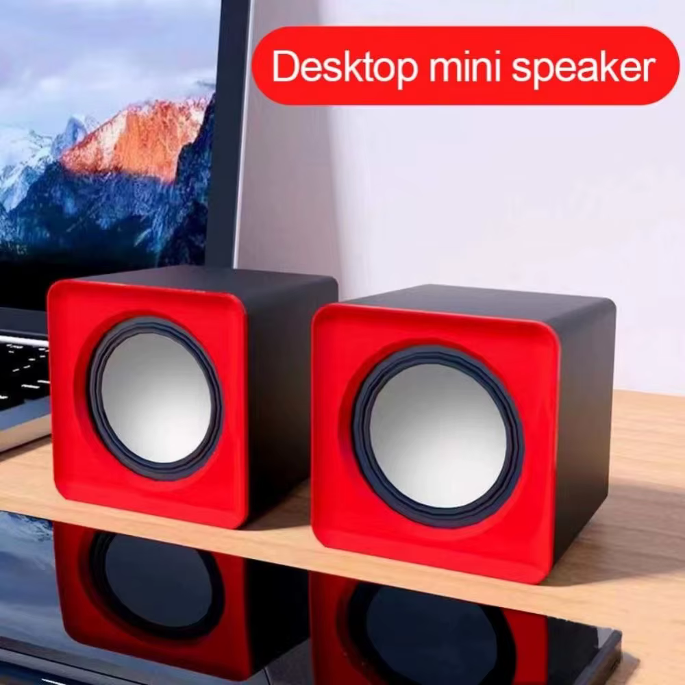 Haut-parleur d'ordinateur pour PC portable De bureau Caixa De Som boîte De son système Audio De musique colonne Bocina