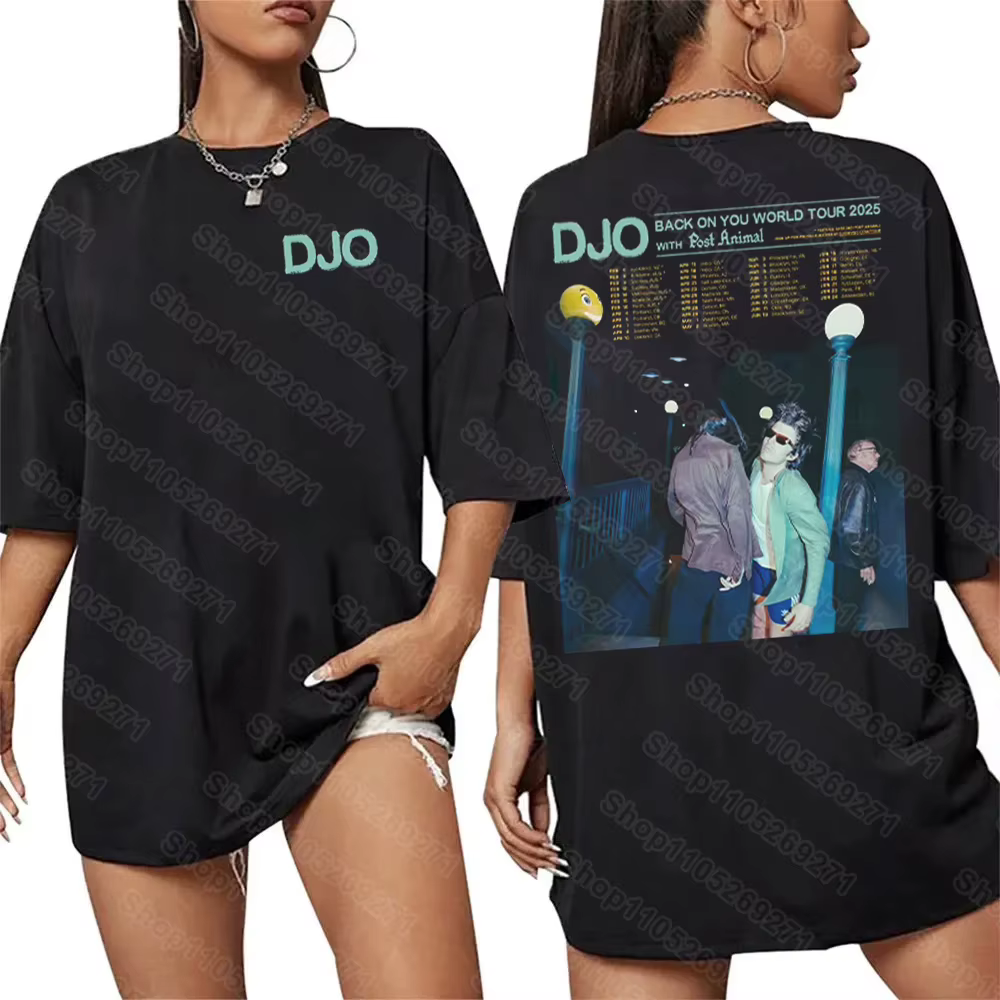 T-shirts Djo Back on You World Tour 2026 Joe Keery Nouveaux