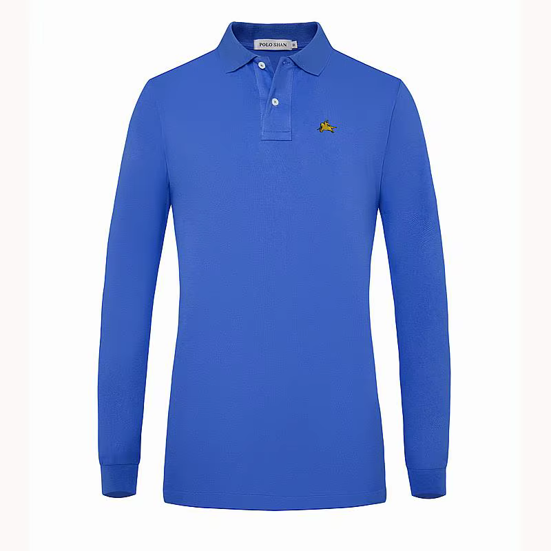 Polo décontracté avec logo brodé pour femmes