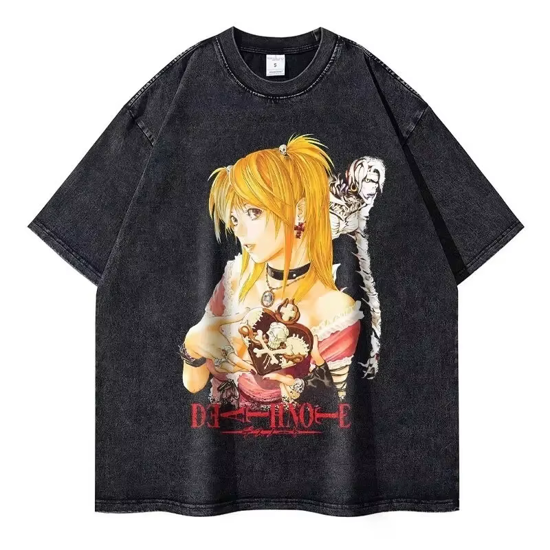 T-shirt imprimé Anime Death Note L