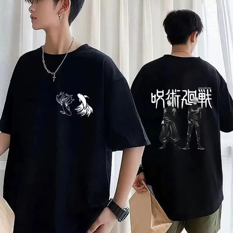 T-shirt Anime Juj Kaisen Satoru Gojo Geto
