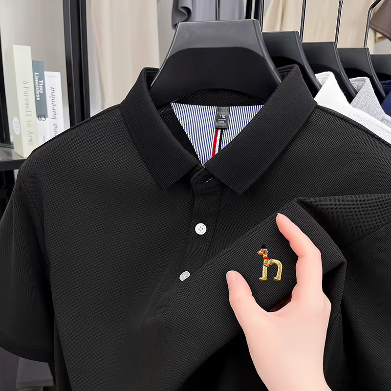 Polo à manches courtes pour hommes