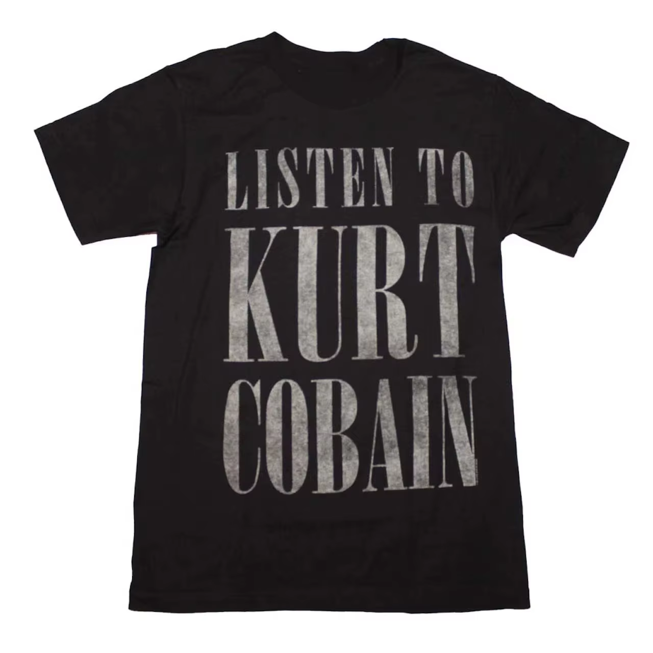 T-Shirt classique avec Logo rouge du groupe de rock Nirvana