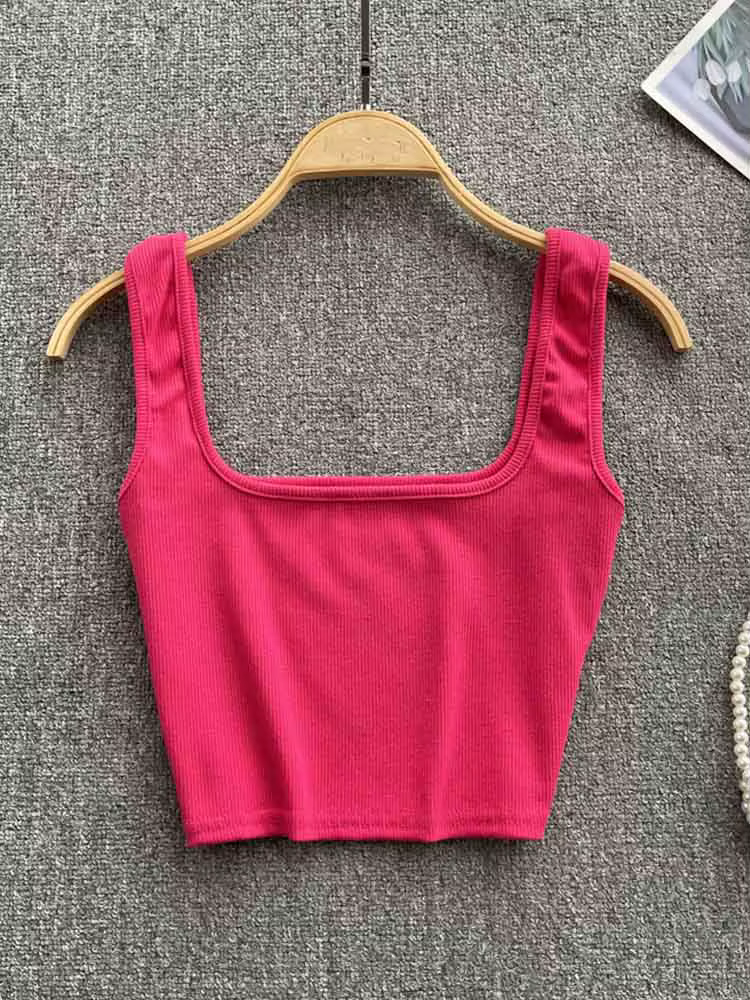 Haut court dos nu pour femme