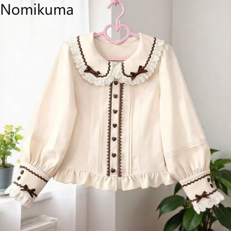 Chemisiers pour femmes de style Lolita