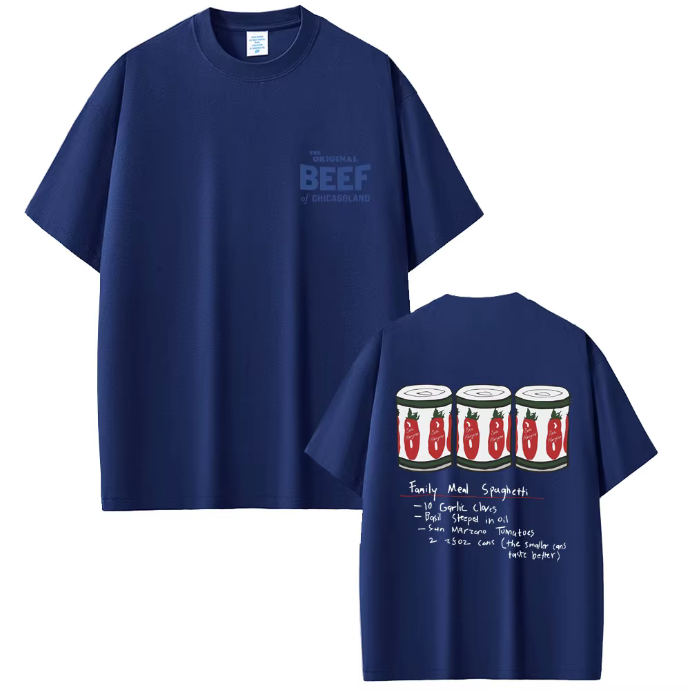 L'ours émission de télévision T-shirts l'origine boeuf de Chicagoland drôle Meme t-shirt été hommes femmes décontracté