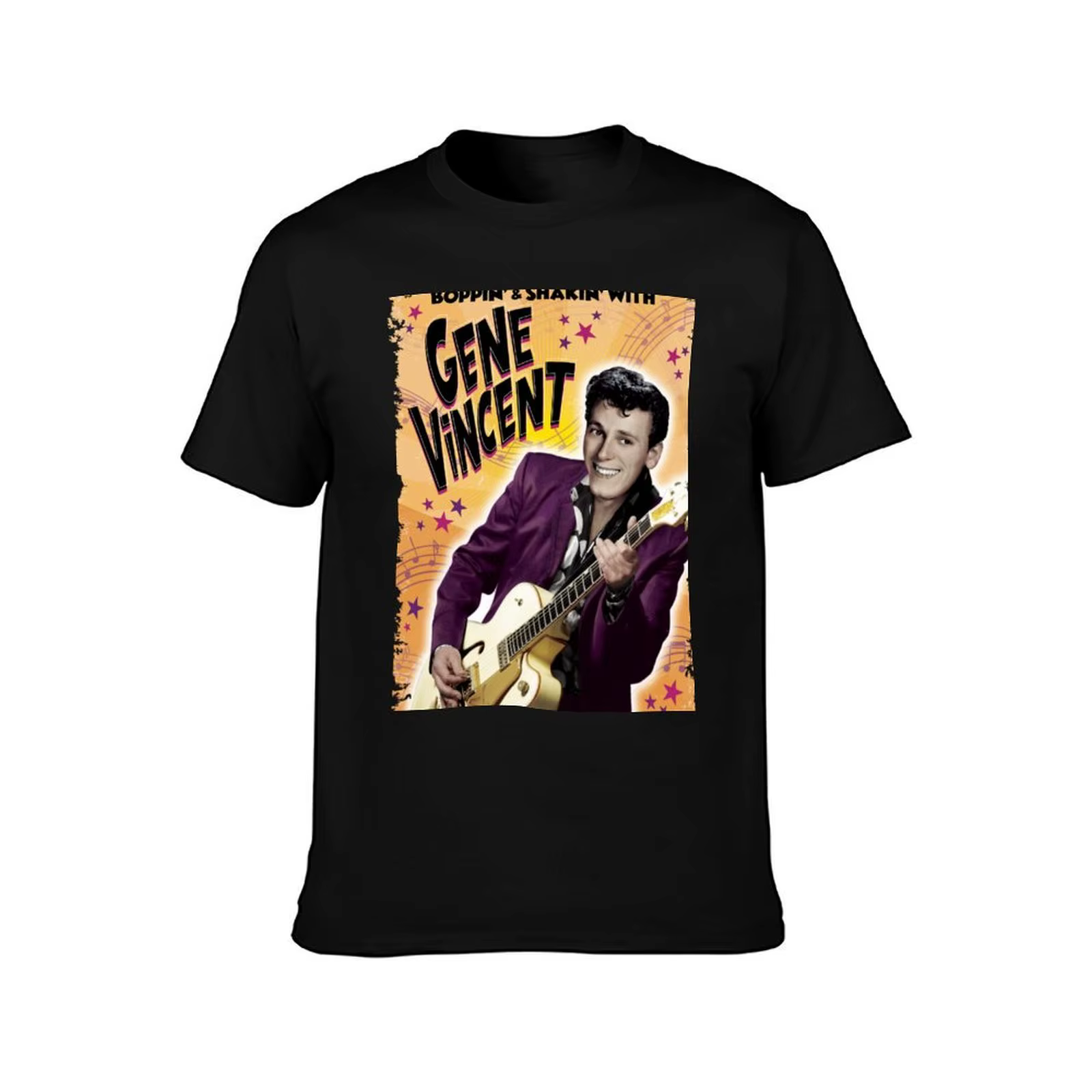 T-shirt Gene Vincent, décontracté, tendance, streetwear