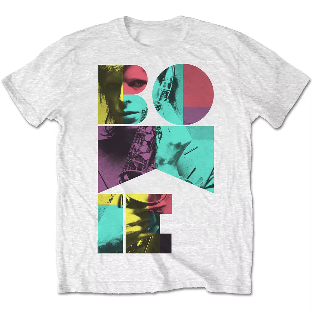 T-Shirt David Bowie en coton pour hommes et femmes, Streetwear d'été