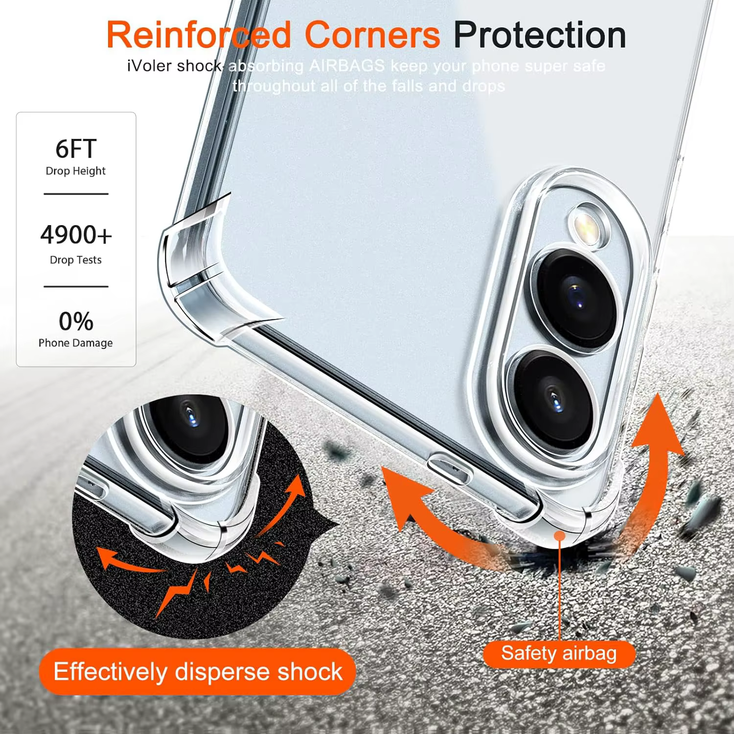 Étui transparent en TPU pour Samsung Galaxy S26 Ultra S26+ S25 FE Edge S25 S25+ Plus, coque de protection antichoc aux quatre coins