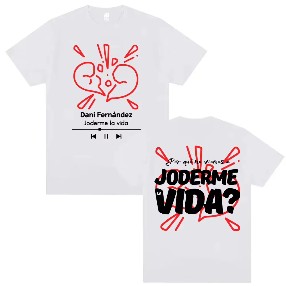 T-shirt unisexe en coton surdimensionné