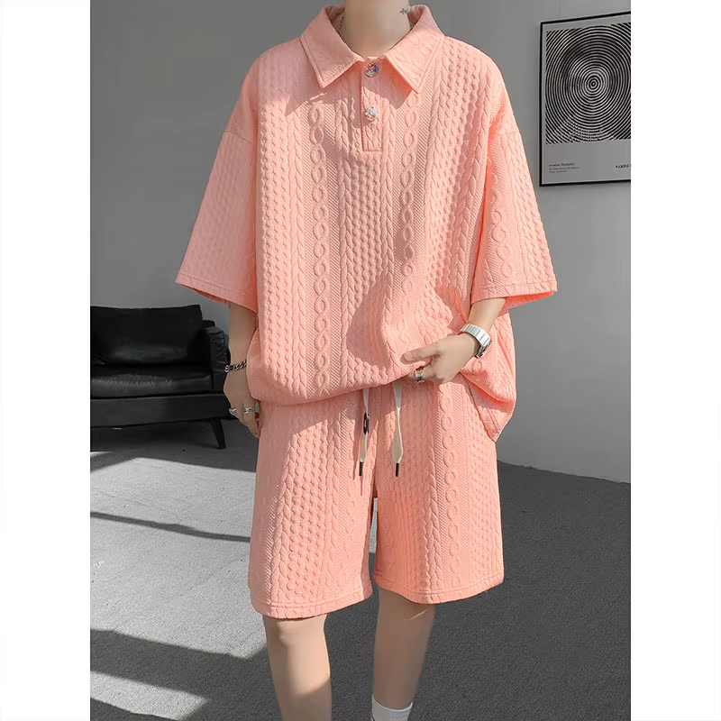 Ensemble polo et short de sport pour homme