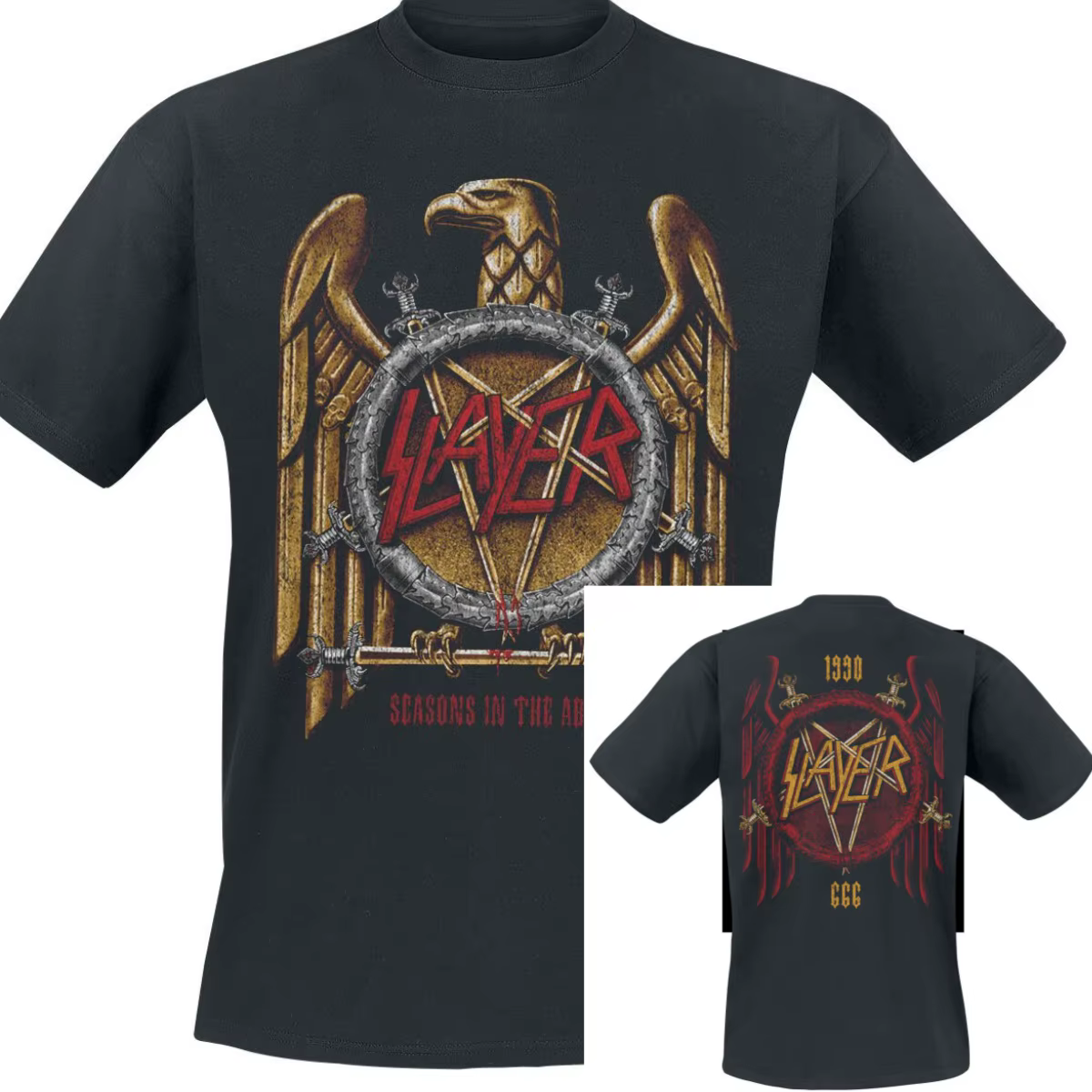 T-shirt Seasons Gold Eagle Slayer pour hommes et femmes