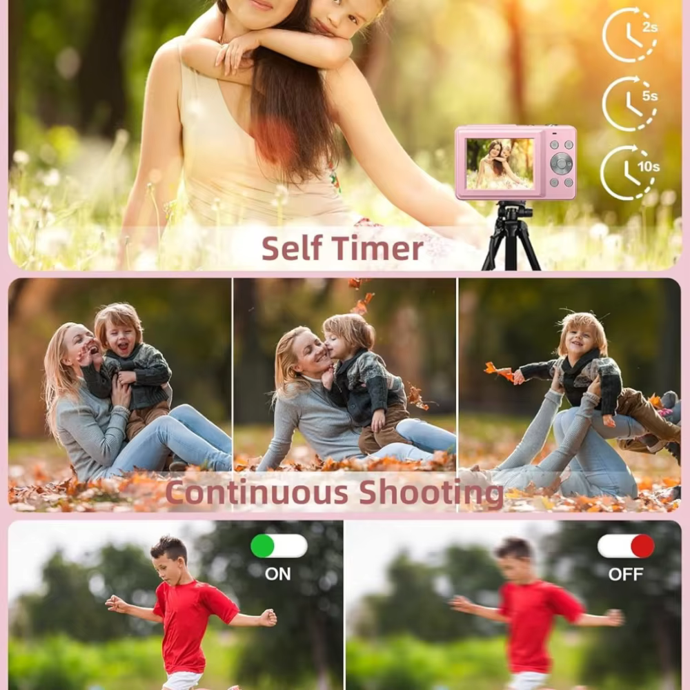 Appareil photo numérique 1080P 44MP caméra