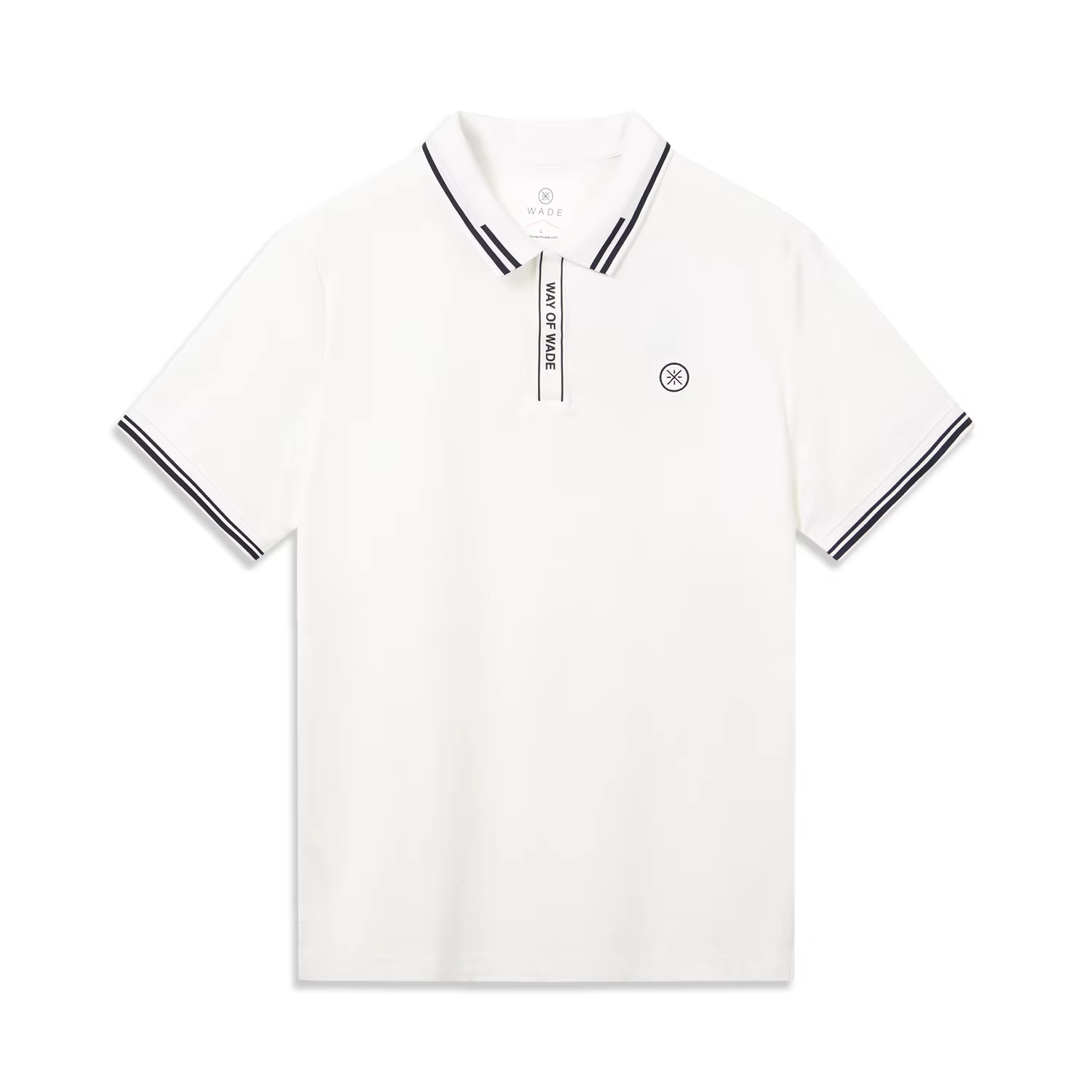 Li-Ning Polo Wade pour hommes LN COOL Protection solaire 69% coton 31% polyester respirant