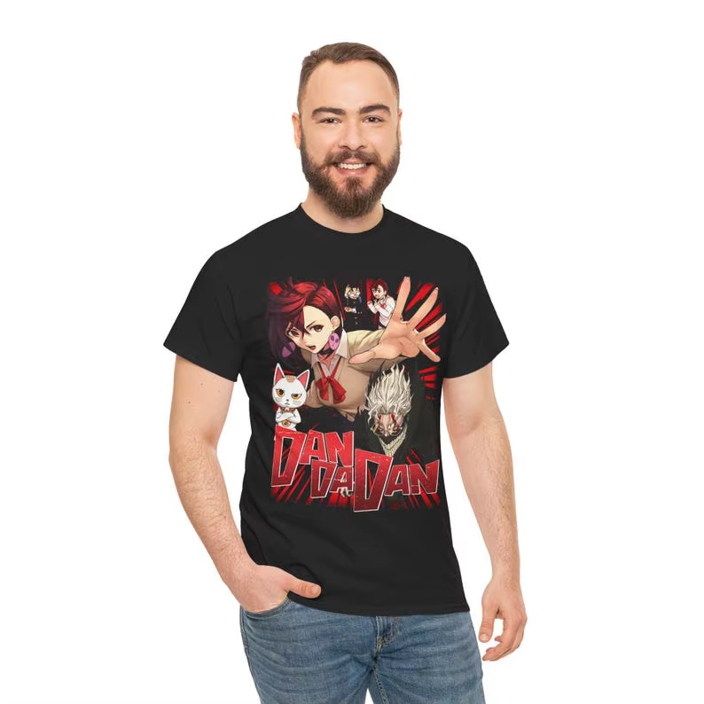 Dandadan Anime T-Shirt à la mode japonais Streetwear graphique