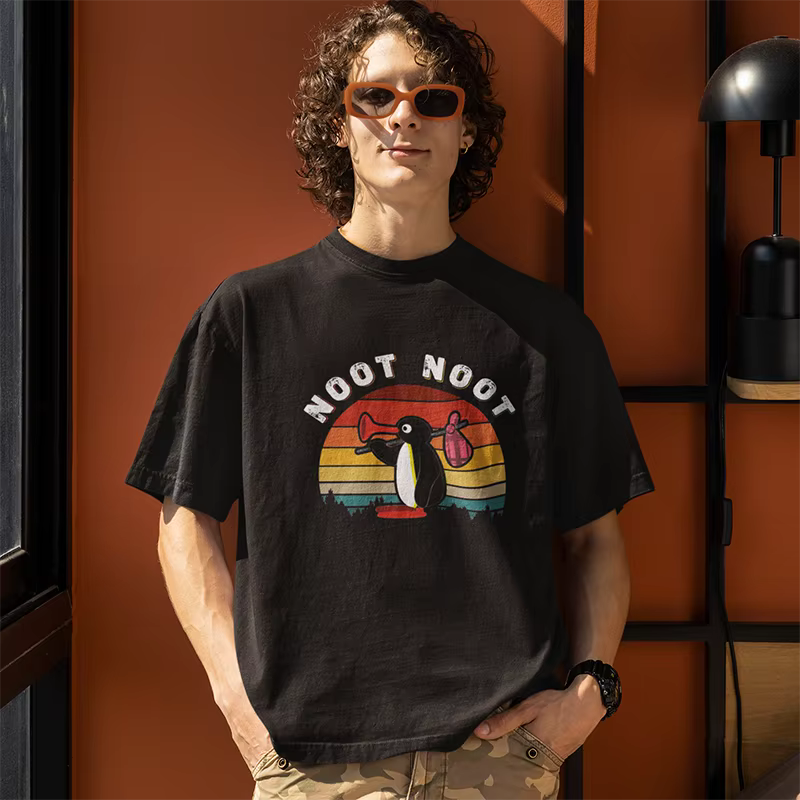 Noot Noot – t-shirt à manches courtes et col rond pour homme