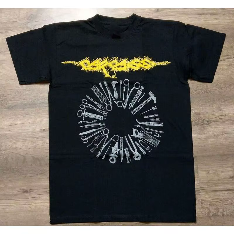 T-shirt pleine taille en coton noir