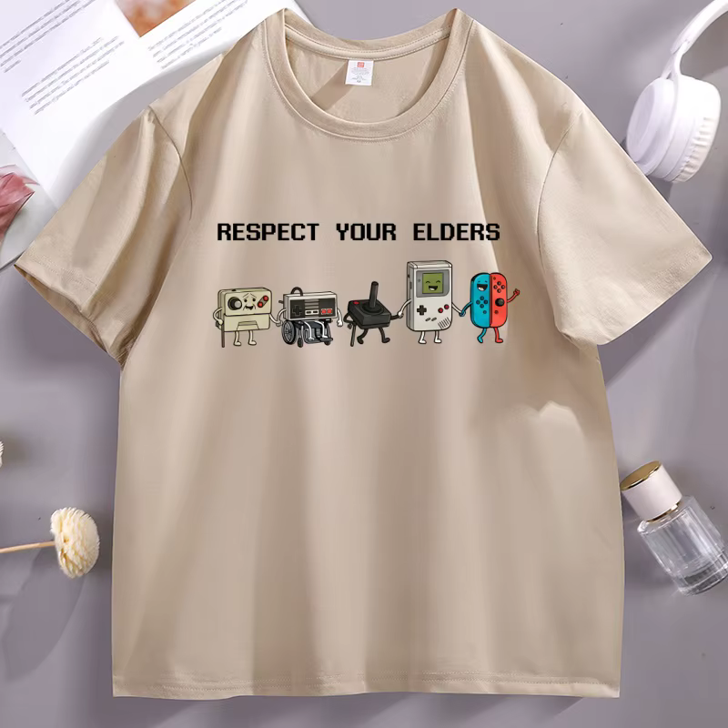 T-shirt Vintage « Respectez vos Aînés »