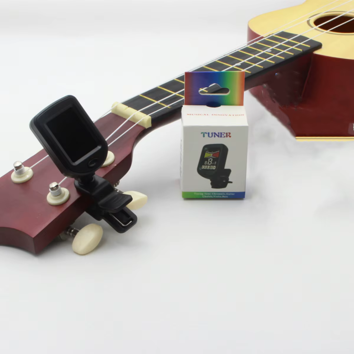 Accordeur de guitare pour tous les instruments Clip