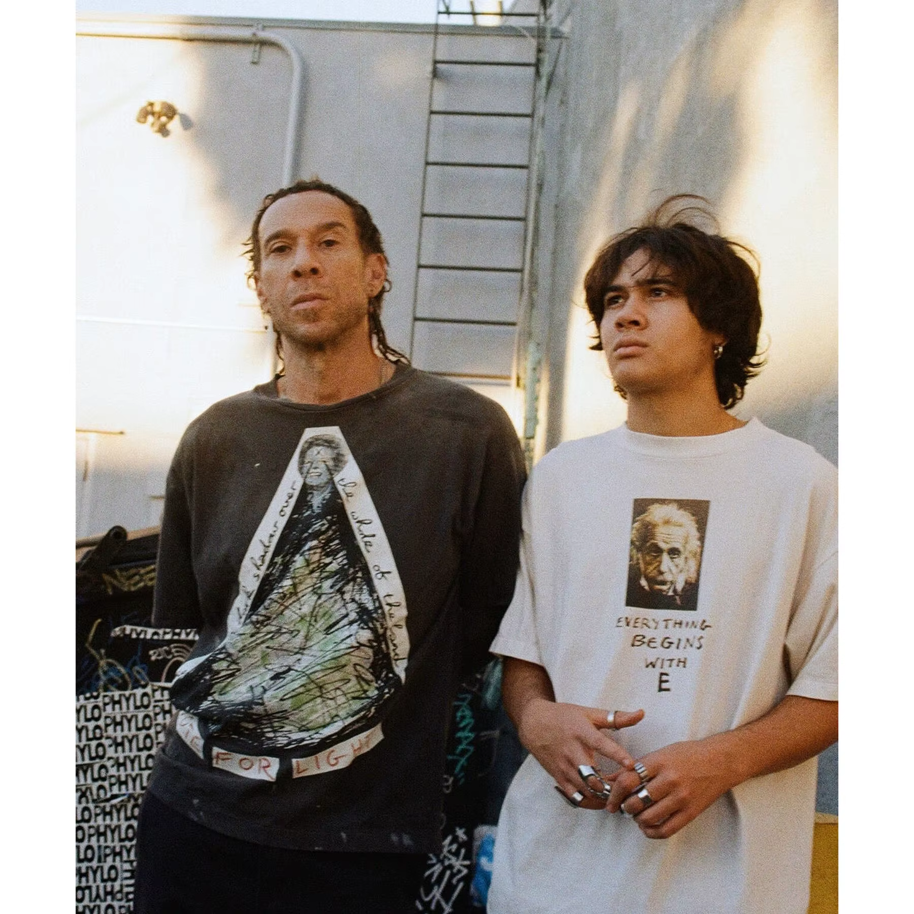 T-shirt imprimé Saint Mxxxxxx Einstein
