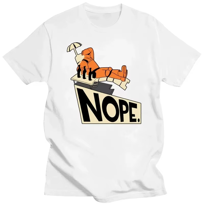 Engineer Team Fortress 2 'Nope Avi 100% Coton Manga Vintage Anime Clothes. T-shirt Oversize Homme Vêtements Sweat-shirt Lourd