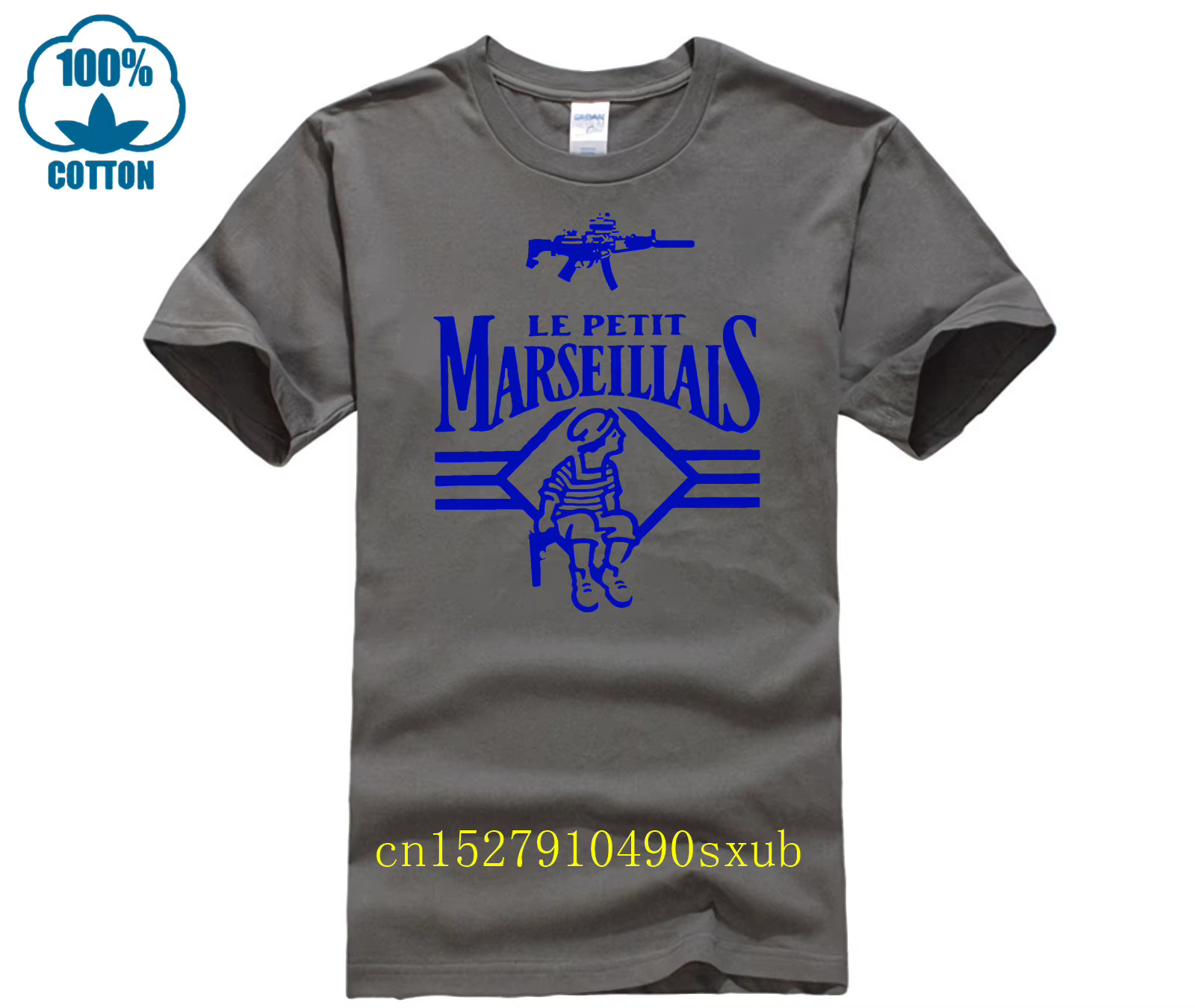 Hommes t-shirt t-shirt lil dangereux Marseille t-shirts homme marque teeshirt hommes été coton t-shirt