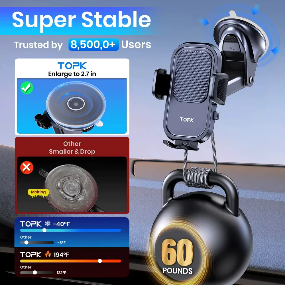 Support de téléphone de voiture pour iPhone