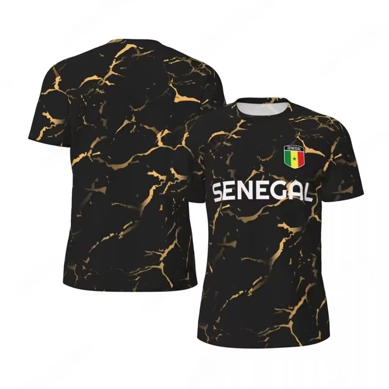 Maillot de football à manches courtes pour hommes