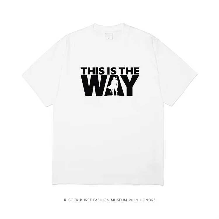 T-shirt graphique Star Wars This Is The Way en coton noir