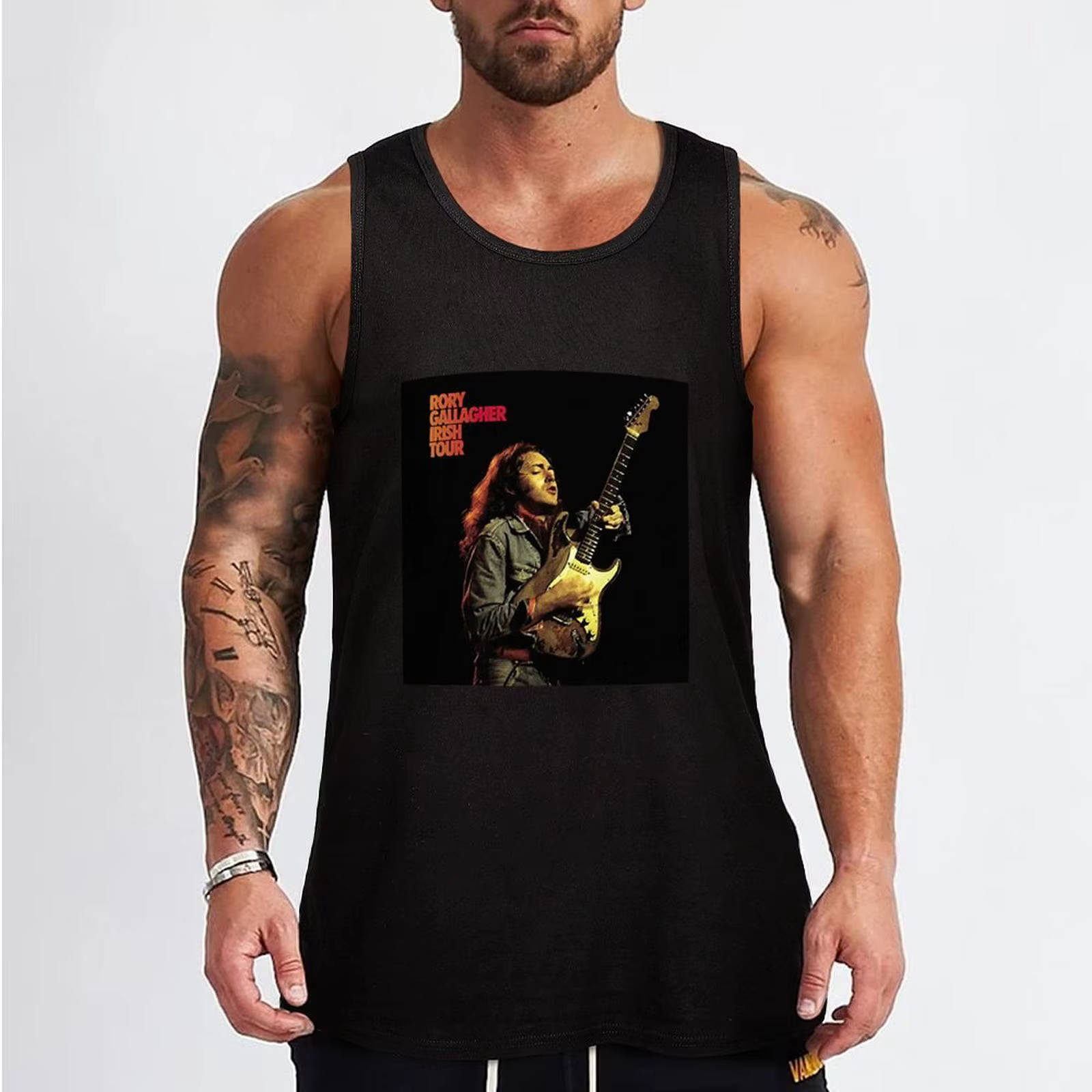 Rory Gallagher Irish Tour Tank Top Débardeur en coton