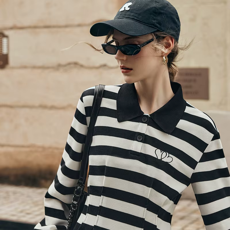 Robe pull décontractée OLrain pour femme