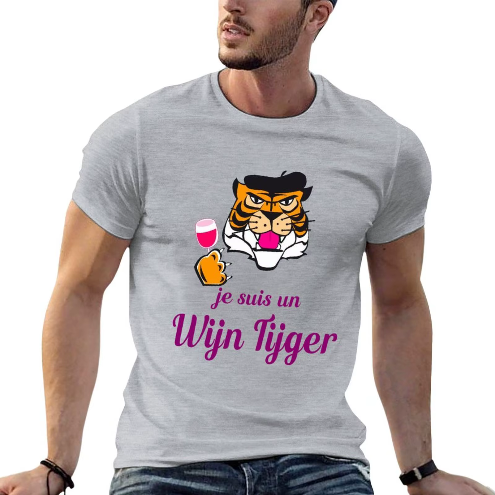 T-shirt manches courtes homme, vêtement sublime, cadeau parfait