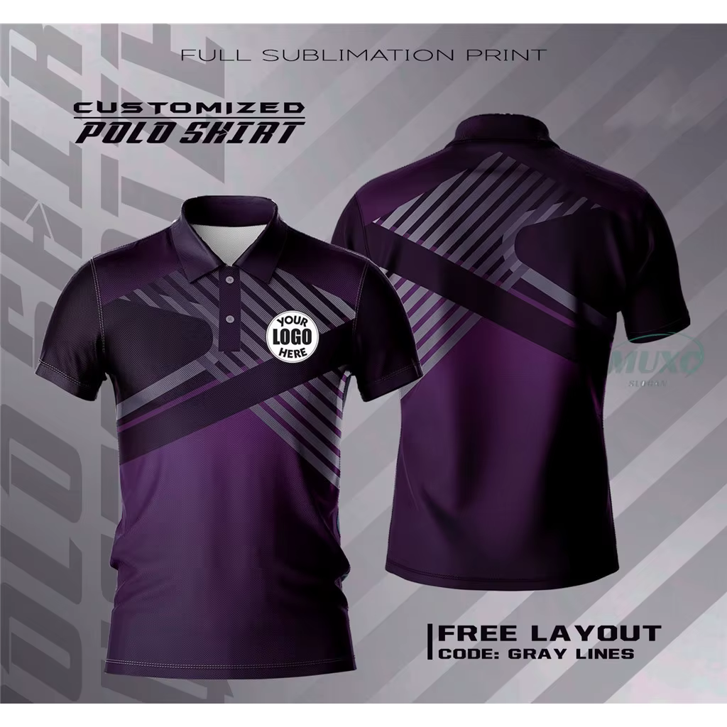 Polo personnalisé GRATUIT 2026 – Impression par sublimation intégrale