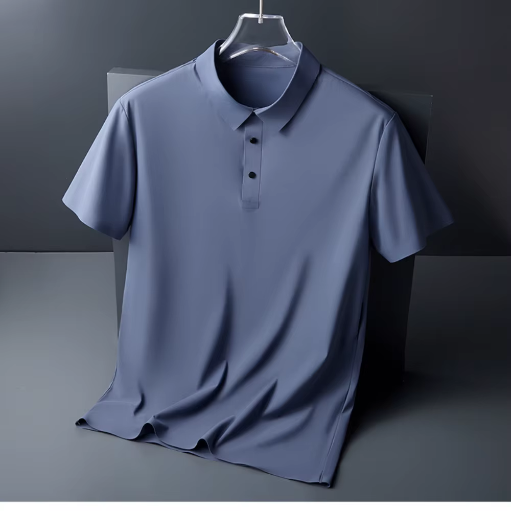 Polo haut de gamme sans coutures pour homme