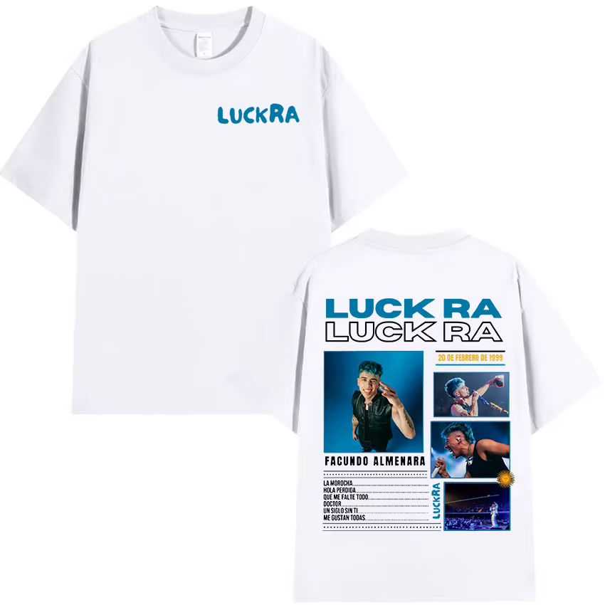 Rappeur chance Ra FACUNDO ALMENARA Album 2025 t-shirts graphiques hommes Hip Hop mode coton à manches courtes T-shirt unisexe Streetwear