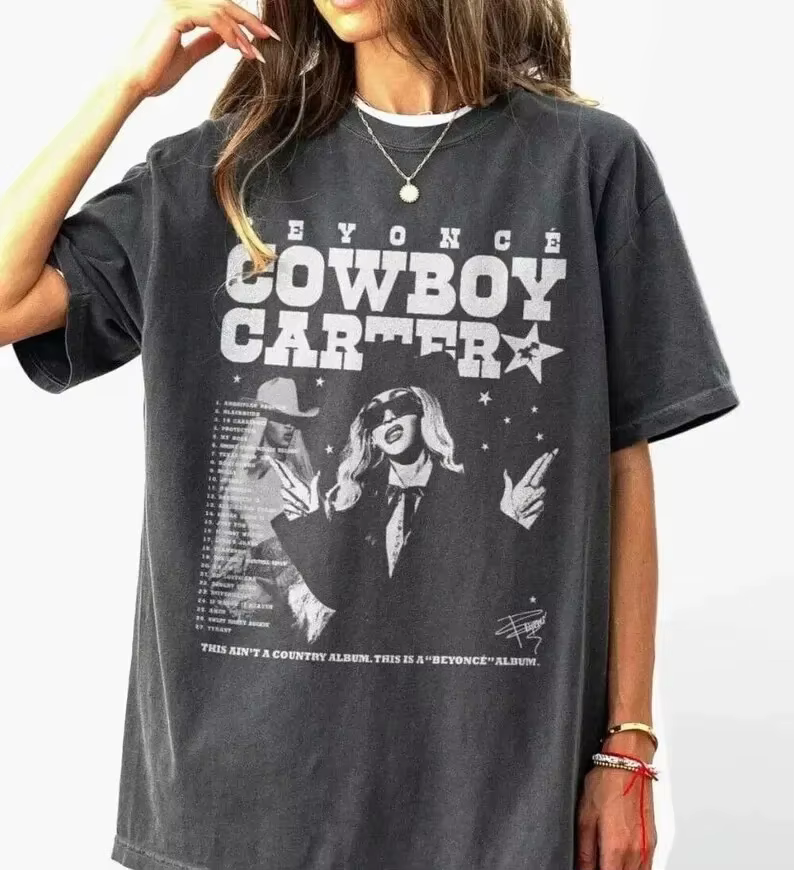 T-shirt imprimé Beyonce Tour pour femmes et hommes