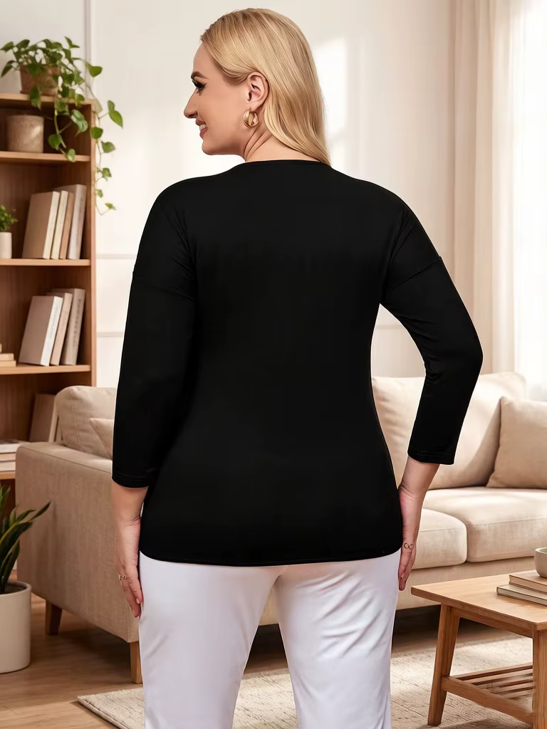 T-shirt basique pour femme