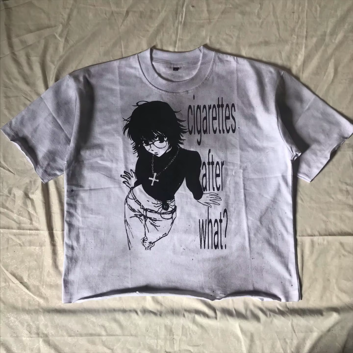 Nouveau T-shirt Cyberpunk tendance pour jeunes