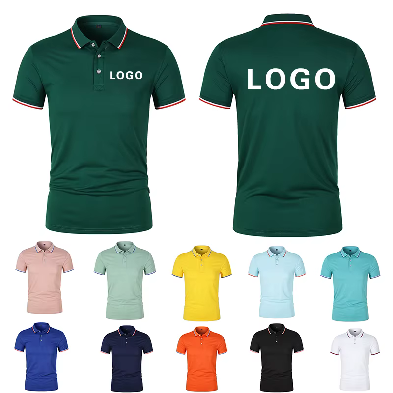 Polo d'été à manches courtes pour hommes et femmes