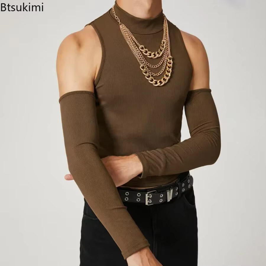 T-shirt col roulé pour hommes