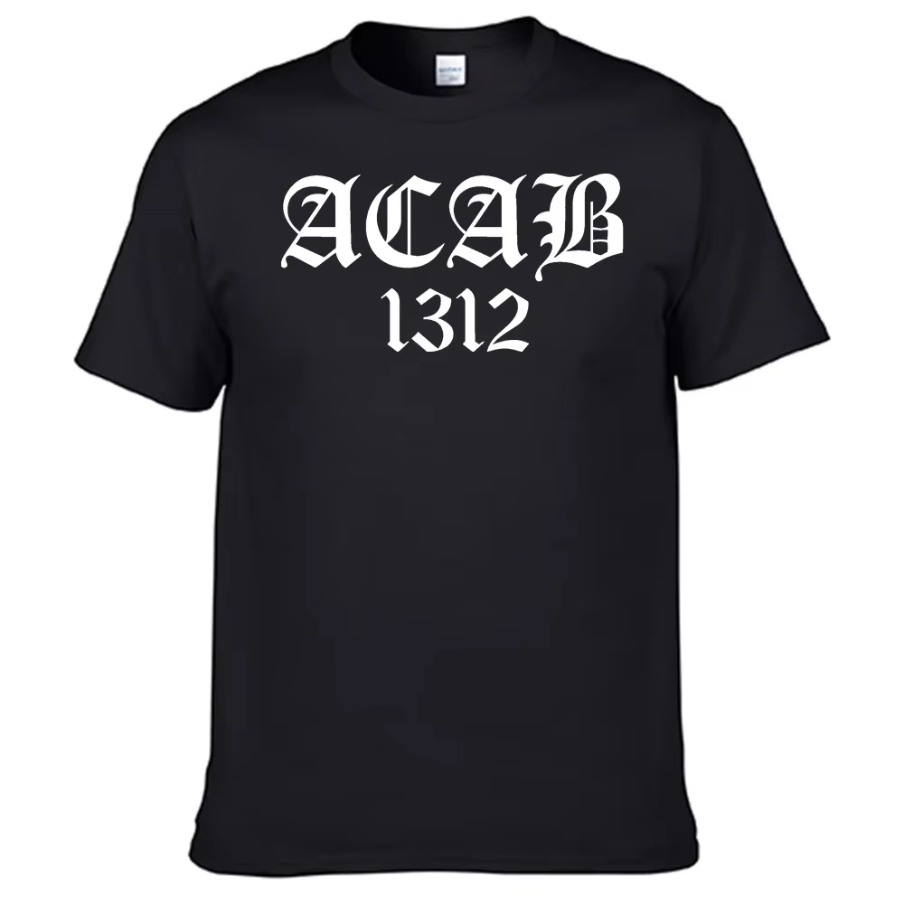 T-shirt Acab pour Homme, Top des Ventes, 1312