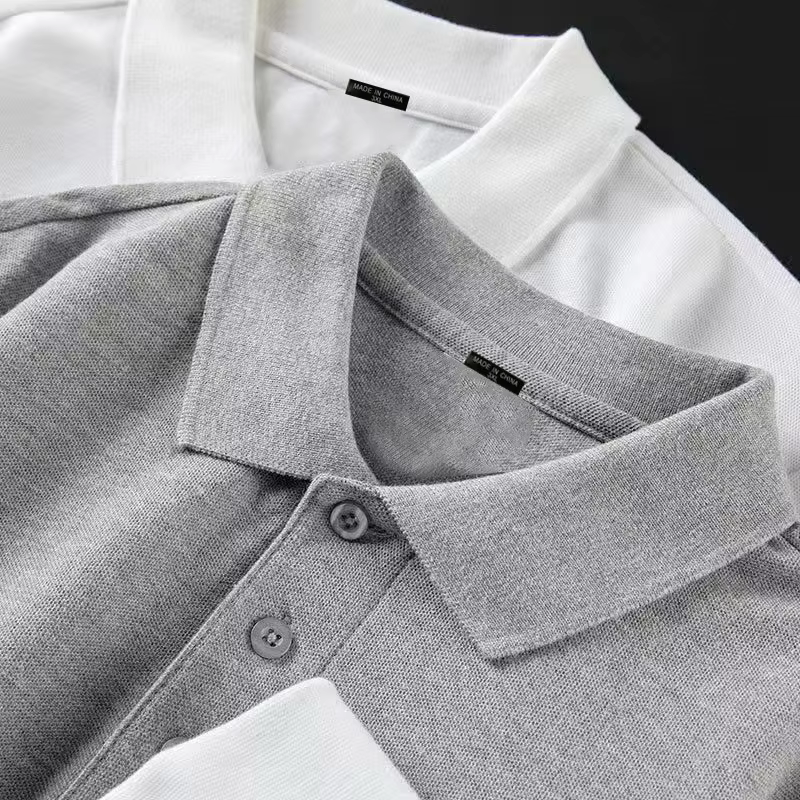 Polo à manches longues pour hommes
