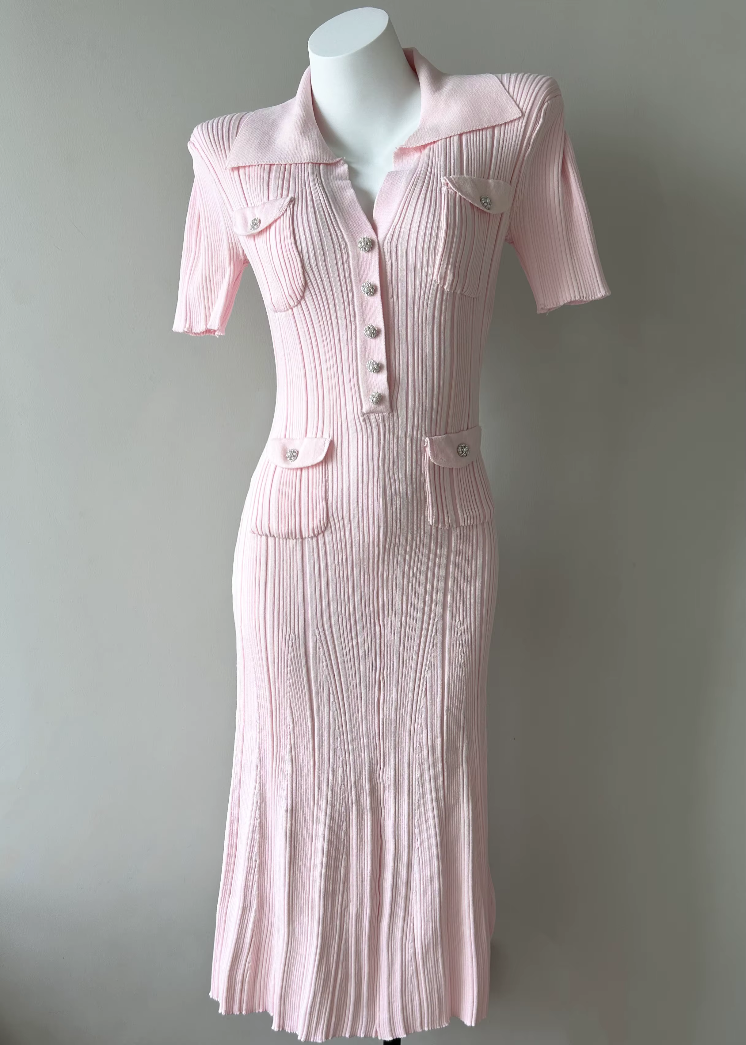 Robe midi élégante décontractée pour femme