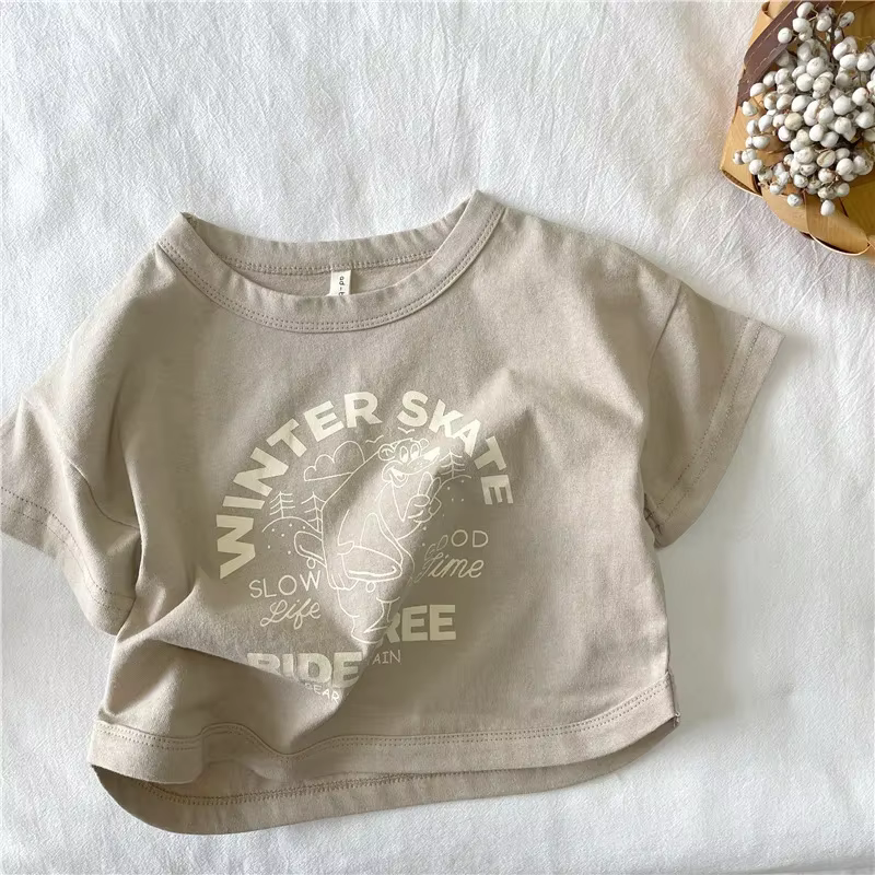 INS – t-shirt à manches courtes pour bébés garçons