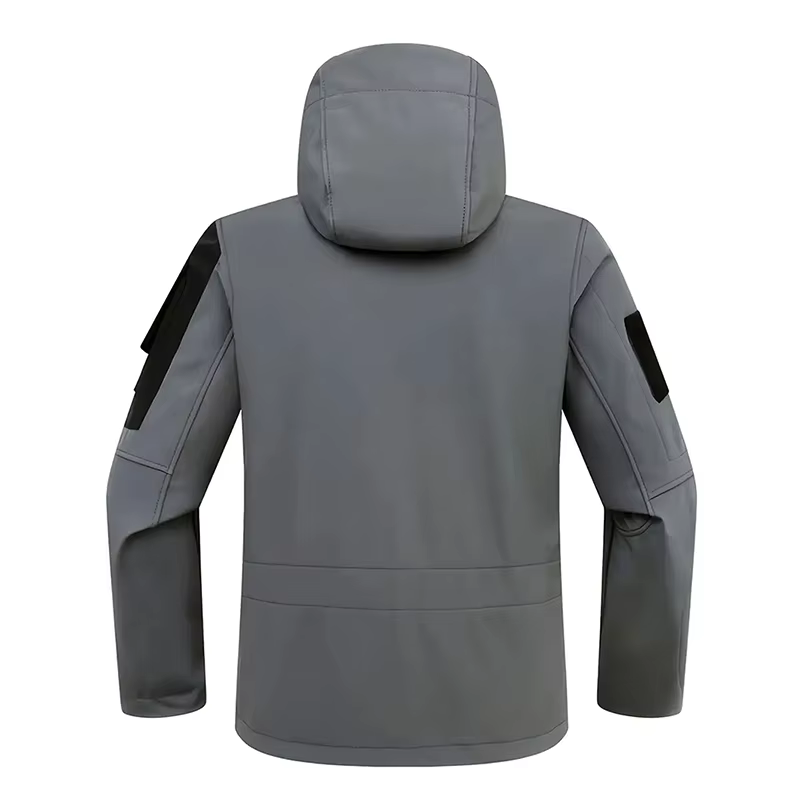 Hommes Lurker peau de requin coque souple veste tactique imperméable polaire à capuche manteau chasse vêtements en