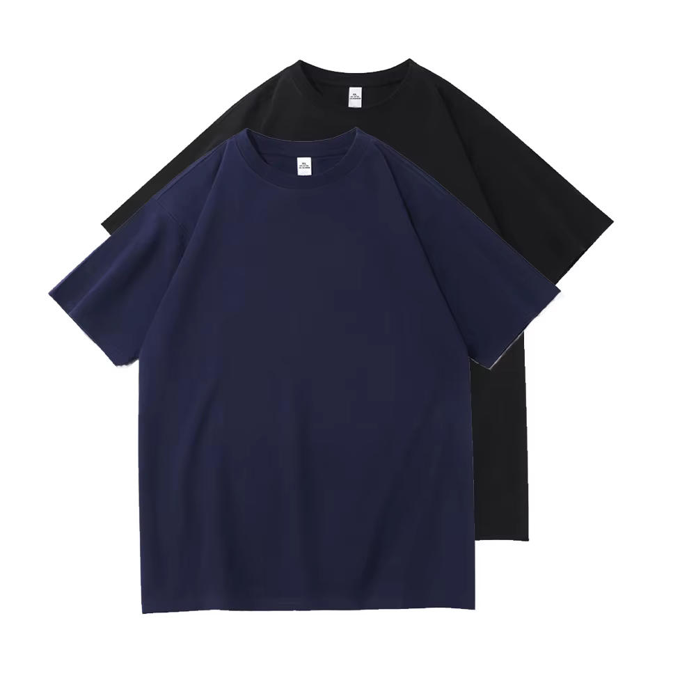T-shirt à Manches Courtes et Col Rond pour Homme