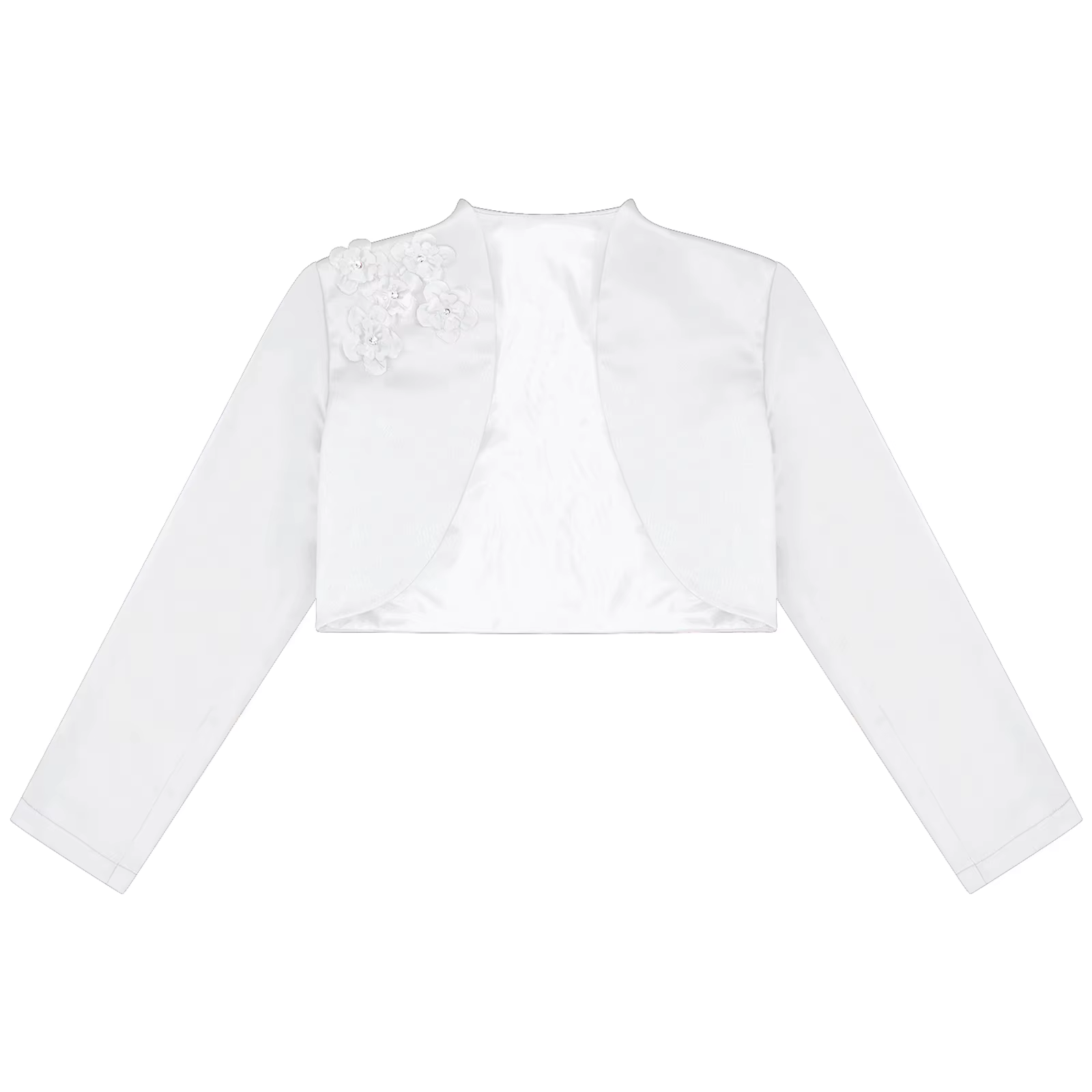 Veste en Satin à manches longues pour enfants filles