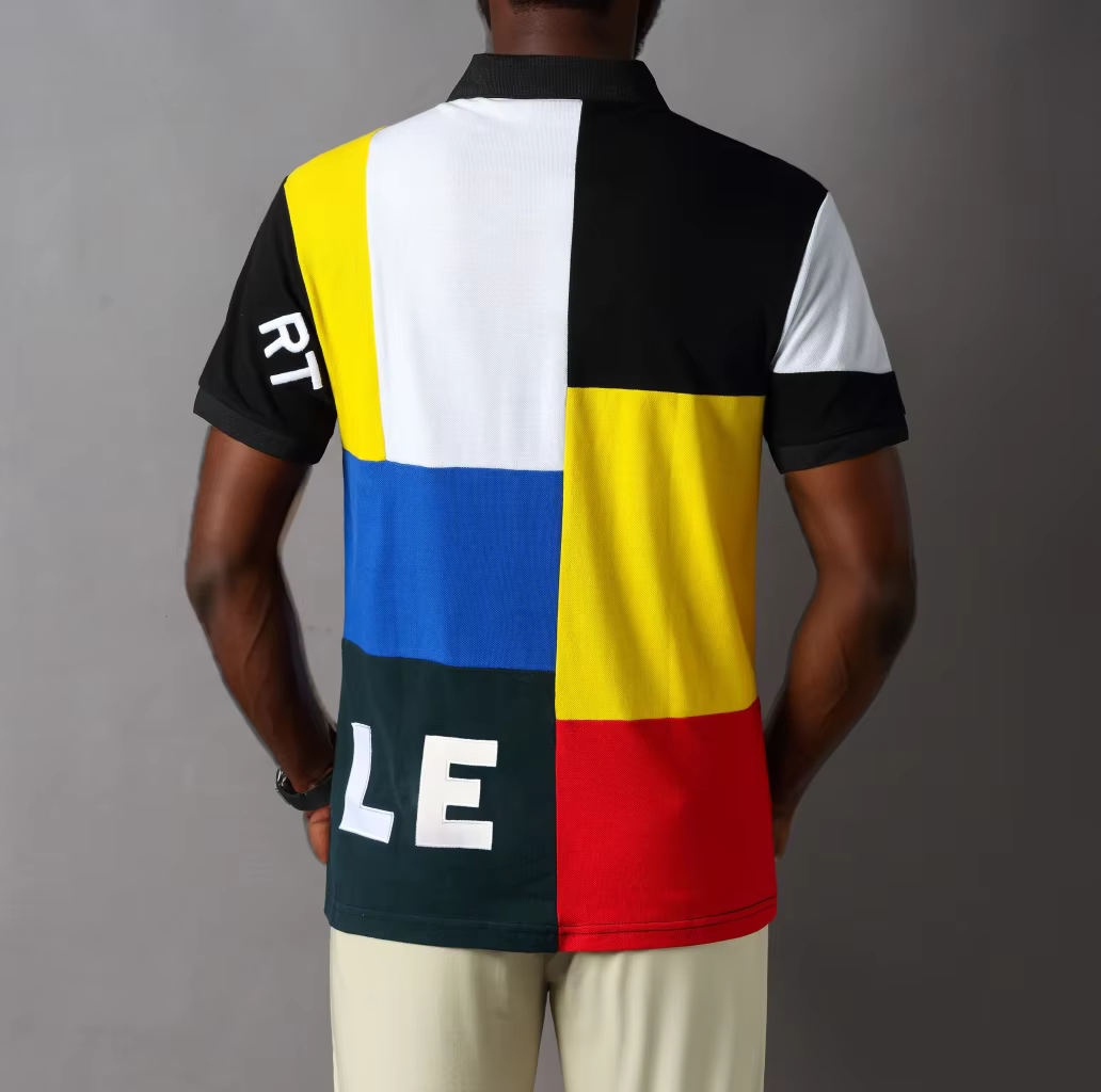 Polo pour homme USA Royal