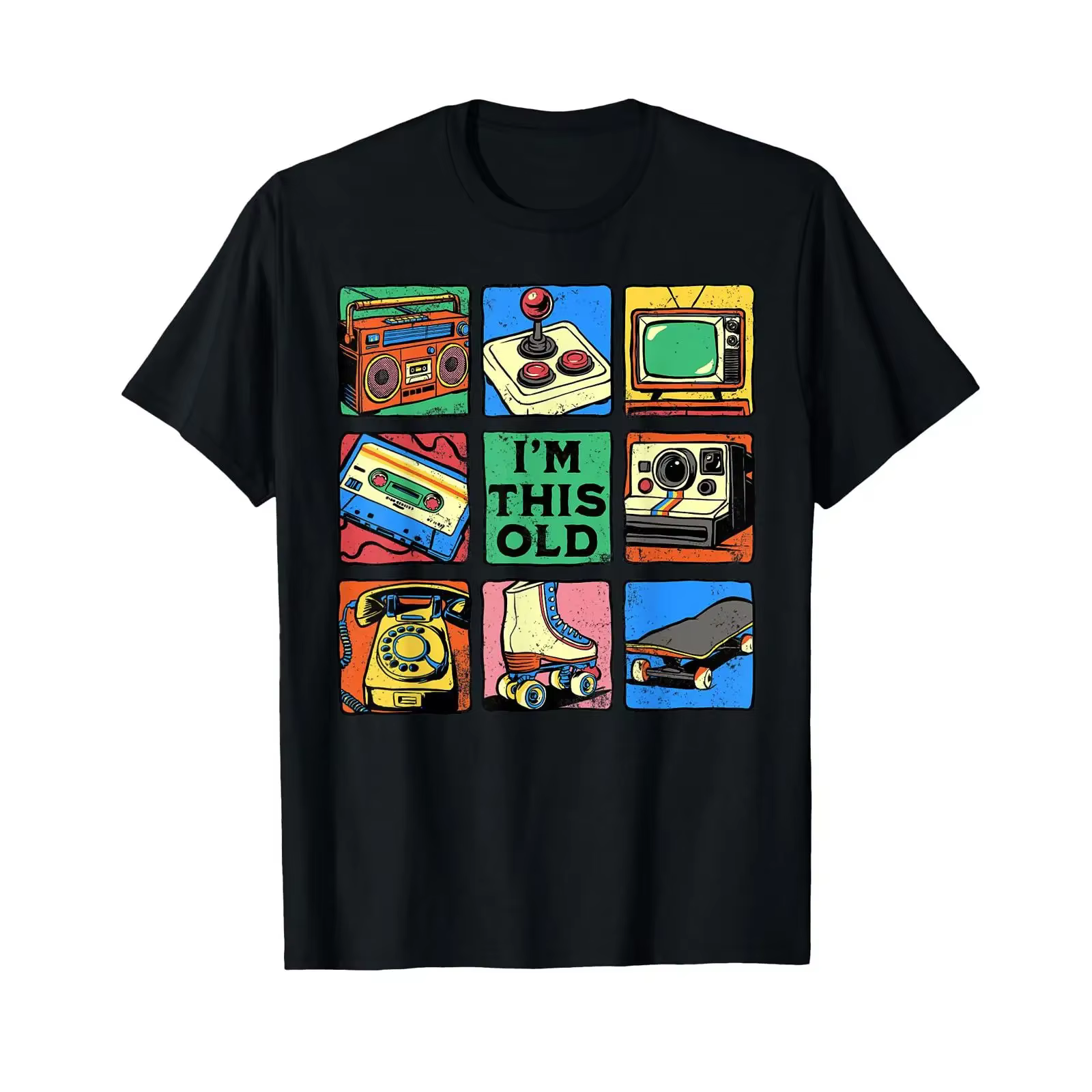 T-shirt unisexe décontracté et polyvalent
